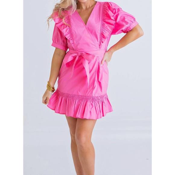 Karlie Solid Poplin Collared Top
